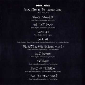 2CD Black Country Communion: Live Over Europe