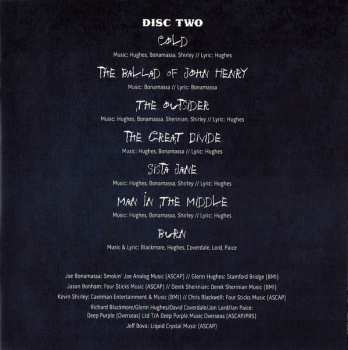 2CD Black Country Communion: Live Over Europe