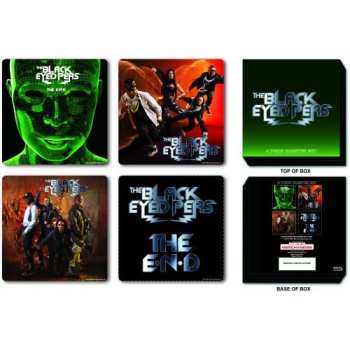 Merch Black Eyed Peas: Set Onderzetters Mixed Designs