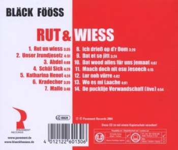 CD Bläck Fööss: Rut & Wiess