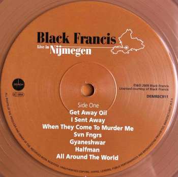 2LP Black Francis: Live In Nijmegen CLR