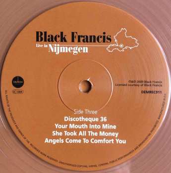 2LP Black Francis: Live In Nijmegen CLR
