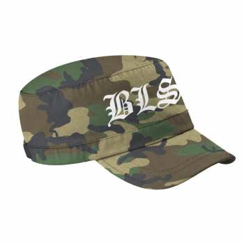 Merch Black Label Society: Armádní Pet met klep Logo Black Label Society (camo)