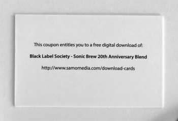 2LP Black Label Society: Sonic Brew (20th Anniversary Blend 5.99-5.19) CLR