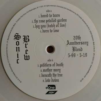 2LP Black Label Society: Sonic Brew (20th Anniversary Blend 5.99-5.19) CLR