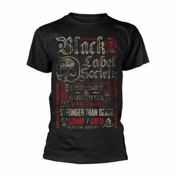 Merch Black Label Society: T-shirt Destroy & Conquer