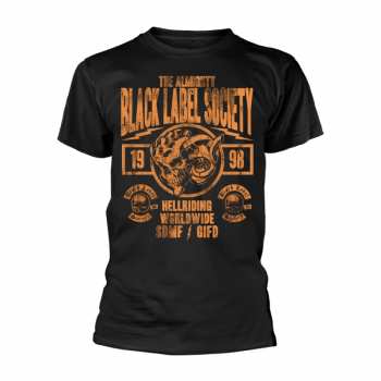 Merch Black Label Society: T-shirt Hell Riding Worldwide