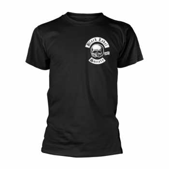 Merch Black Label Society: T-shirt Skull Logo Black Label Society Pocket (black)