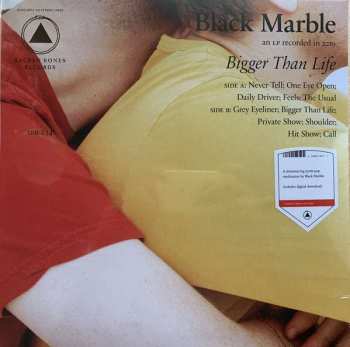 LP Black Marble: Bigger Than Life LTD