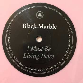 LP Black Marble: I Must Be Living Twice LTD | CLR