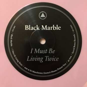LP Black Marble: I Must Be Living Twice LTD | CLR