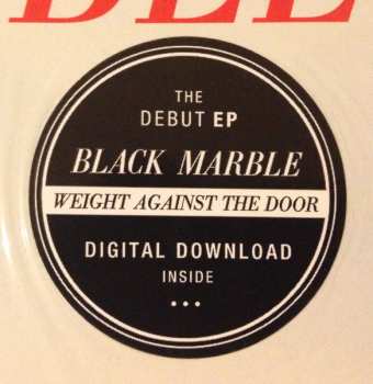 LP Black Marble: Weight Against The Door