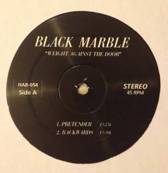 LP Black Marble: Weight Against The Door