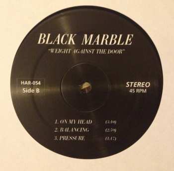 LP Black Marble: Weight Against The Door