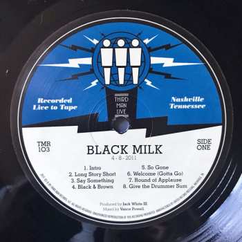 LP Black Milk: Live At Third Man