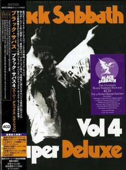 4CD/Doos Black Sabbath: Black Sabbath Vol 4 Super Deluxe DLX | LTD