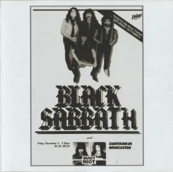 CD Black Sabbath: Deep Black - The Massachusetts Broadcast 1983