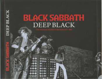 CD Black Sabbath: Deep Black - The Massachusetts Broadcast 1983