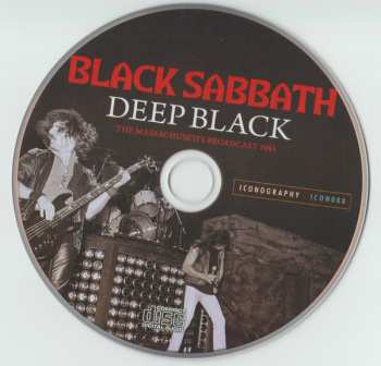 CD Black Sabbath: Deep Black - The Massachusetts Broadcast 1983