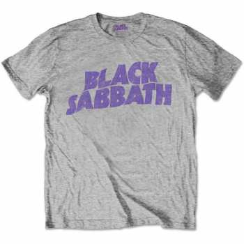 Merch Black Sabbath: Kinder T-shirt Wavy Logo Black Sabbath 