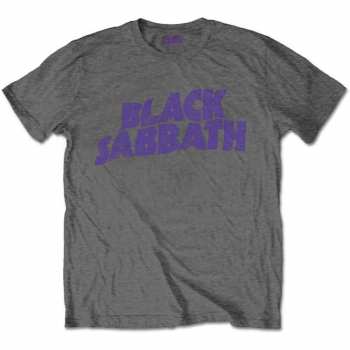 Merch Black Sabbath: Kinder T-shirt Wavy Logo Black Sabbath 