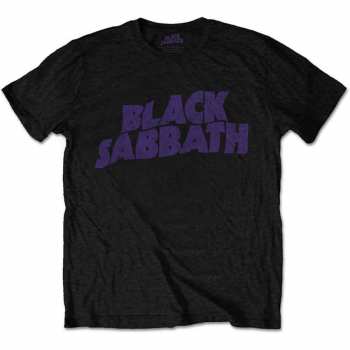 Merch Black Sabbath: Kinder T-shirt Wavy Logo Black Sabbath 