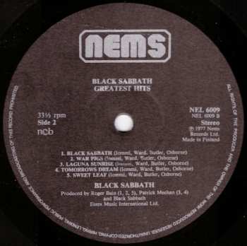 LP Black Sabbath: Greatest Hits