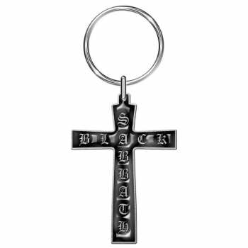 Merch Black Sabbath: Sleutelhanger Cross 