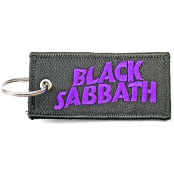 Merch Black Sabbath: Sleutelhanger Wavy Logo Black Sabbath 