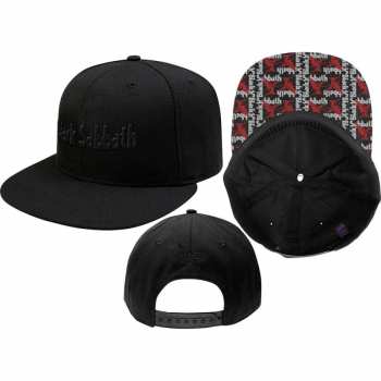 Merch Black Sabbath: Pet met klep Logo Black Sabbath & Demon