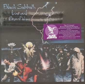 4LP/Doos Black Sabbath: Live Evil Super Deluxe DLX