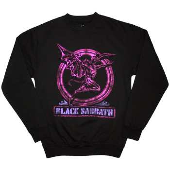 Merch Black Sabbath: Hoodie Neon Pink Henry