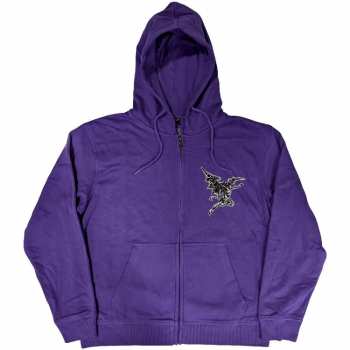 Merch Black Sabbath: Hoodie Met Rits Henry Pocket Logo Black Sabbath