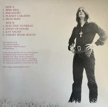 LP Black Sabbath: Paranoid