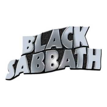 Merch Black Sabbath: Badge Wavy Logo Black Sabbath