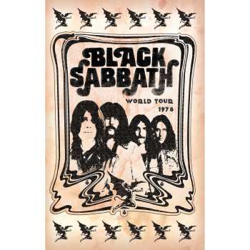 Merch Black Sabbath: Textielposter World Tour 1978
