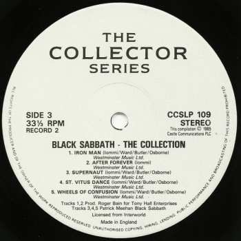 2LP Black Sabbath: The Collection