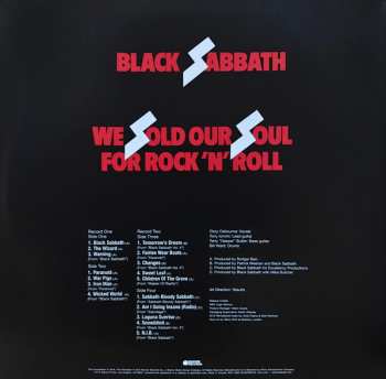 2LP Black Sabbath: We Sold Our Soul For Rock 'N' Roll CLR | LTD