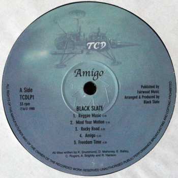 LP Black Slate: Amigo
