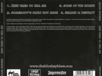 CD Black Spiders: Kiss Tried To Kill Me