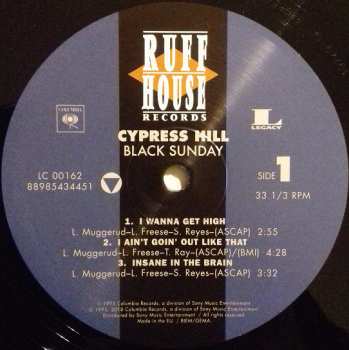 2LP Cypress Hill: Black Sunday