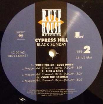 2LP Cypress Hill: Black Sunday