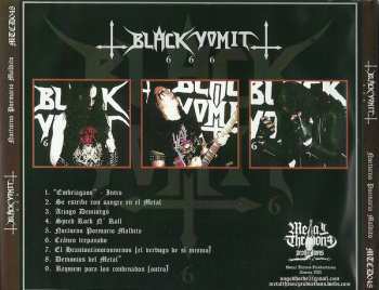 CD Black Vomit 666: Nocturno Poemario Maldito