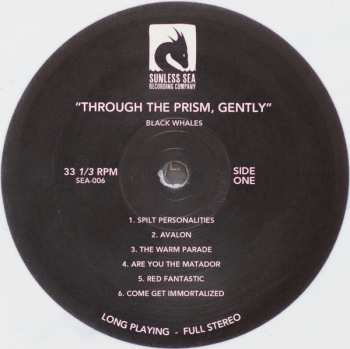 LP Black Whales: Through The Prism, Gently LTD | CLR