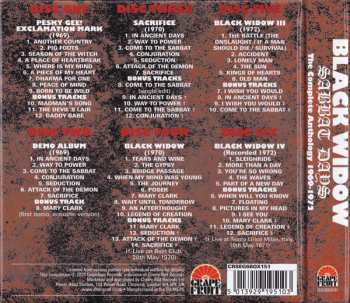 6CD/Doos Black Widow: Sabbat Days (The Complete Anthology 1969-1972)