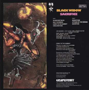 6CD/Doos Black Widow: Sabbat Days (The Complete Anthology 1969-1972)