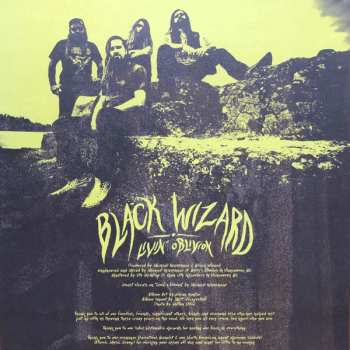 LP Black Wizard: Livin' Oblivion LTD | CLR