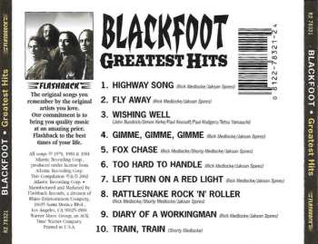 CD Blackfoot: Greatest Hits