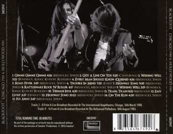 CD Blackfoot: Chicago 1980 & Hollywood 1983
