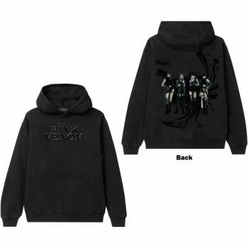 Merch BLACKPINK: Blackpink Unisex Pullover Hoodie: Pink Venom Oil Stroke (back Print) (large) L